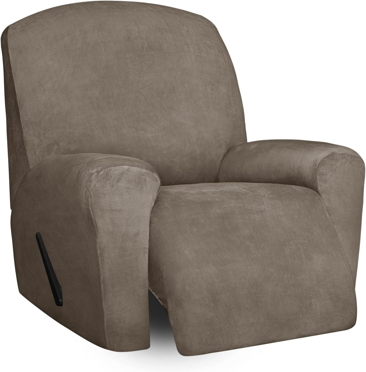 EasyGoing Recliner Chair Cover Velvet 4 Pieces Recliner