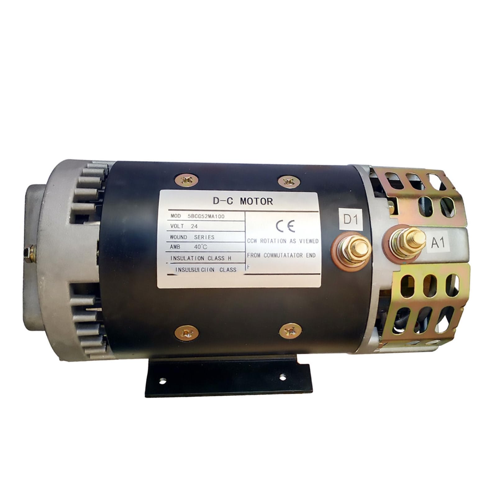 XYohykai 3.3KW 24V DC Electric Motor 40844 40844GT 5BCG52MA100 For Genie Lift GS-1530 GS-1532 GS-1930 GS-1932 GS-2032 GS-2046 GS-2632 GS-2646 GS-3232 GS-3246 GS-4047 TMZ-50/30