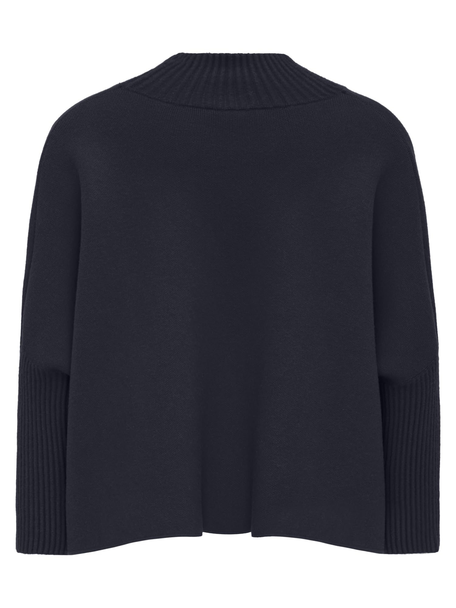 ApartFashion APART sweter oversize z wysokiej jakości materiału syntetycznego, niebieski (nachtblau), 44-46