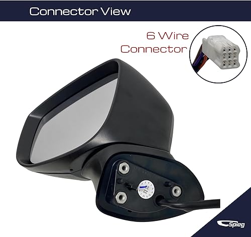 Miniatura 6 de Spieg MA1320199 Espejo lateral del conductor para Mazda CX-5 2017-2019  Espejo retrovisor lateral izquierdo calentado manual plegable lámpara de