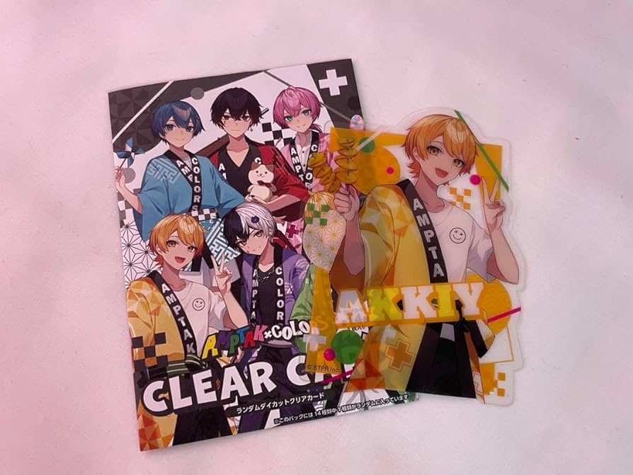 AMPTAKxCOLORS からつけあっきぃ カード Amazon.co.jp: AMPTAK×COLORS からつけあっきぃ クリアカード