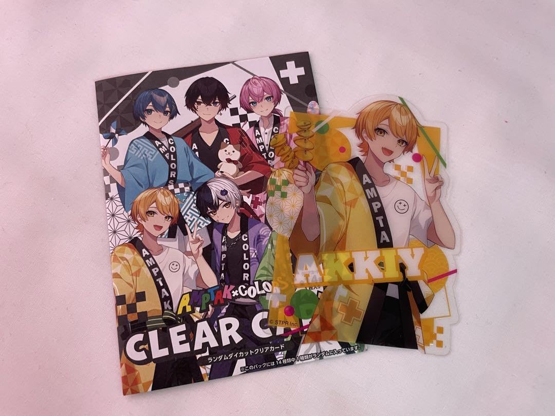 Amazon.co.jp: AMPTAK×COLORS からつけあっきぃ クリアカード 等身