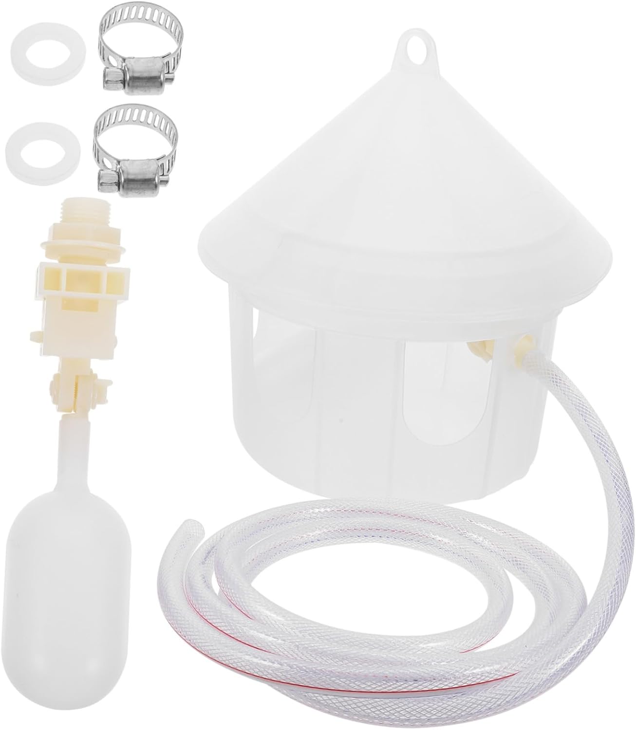 Toddmomy Automatic Pigeon Water Dispenser Full-Automatic Bird Water Feeder for Pigeons Quail and Chickens Capacity Easy to Clean Convenient Poultry Watering Tool