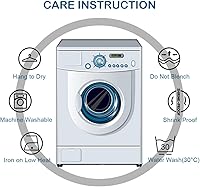 Vista 7 de Funda elástica para sofá, funda protectora de muebles con correas elásticas, apta para sofá de 2 asientos (2 plazas, gris y blanco)