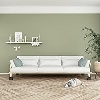 Vista 3 de Elevadores de cama resistentes de 2 pulgadas, elevadores de muebles para marco de cama, sofá, escritorio, silla, elevan hasta 1500 libras, juego