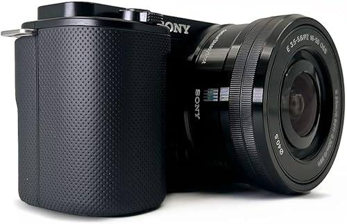 Sony Alpha ZV-E10 Power Zoom Lens Kit (Incluido Lens 1650) APS-C Cámara de lente intercambiable (negro) (renovado)