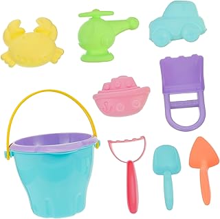 Toyvian Brinquedo De Praia Brinquedos De Areia De Verão Kit De Construção De Castelo De Areia Brinquedos De Areia De Praia Pá De Areia Balde De Castelo De Areia Baldes De Areia Crianças