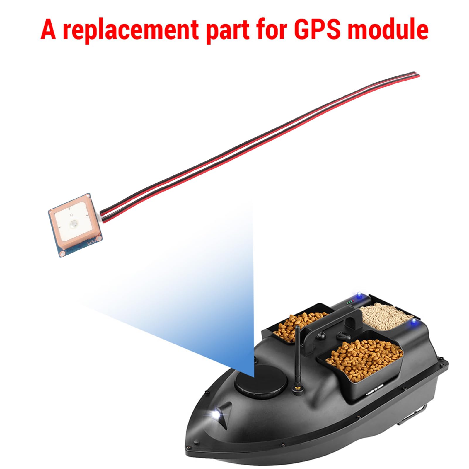 Köderboot -GPS -Modul, Fischerboot -GPS -Modul für R18 CTV18 V18 C118