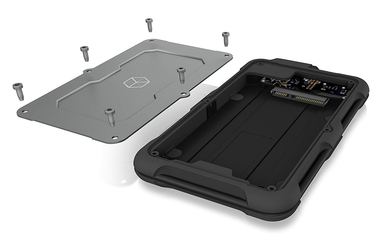 ICY BOX IB-200T-C3 Boîtier USB-C Pour Disque Dur 2,5" SSD/HDD - USB 3.0 5Gbit/s