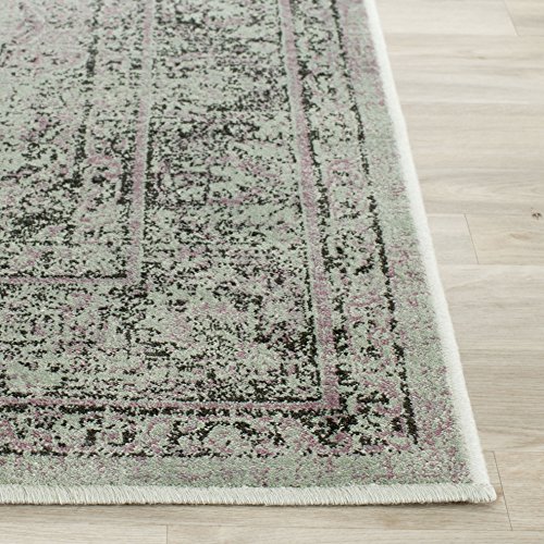 Safavieh Traditional Indoor Woven Rectangle Area Rug, Vintage Collection, VTG112, in Light Blue - Image 3