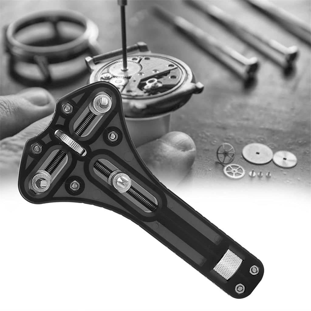 Llave de Repuesto para Quitar y Abrir la Tapa Trasera del Reloj, Herramienta de reparación de Relojes Ajustable