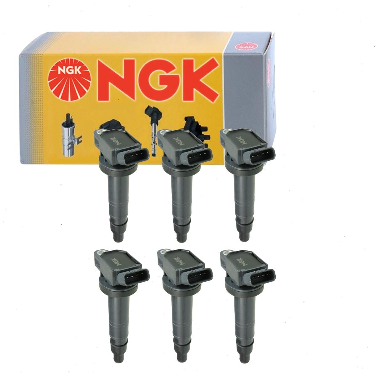 Amazon.com: 6 pc NGK Ignition Coils compatible with Toyota Tacoma 