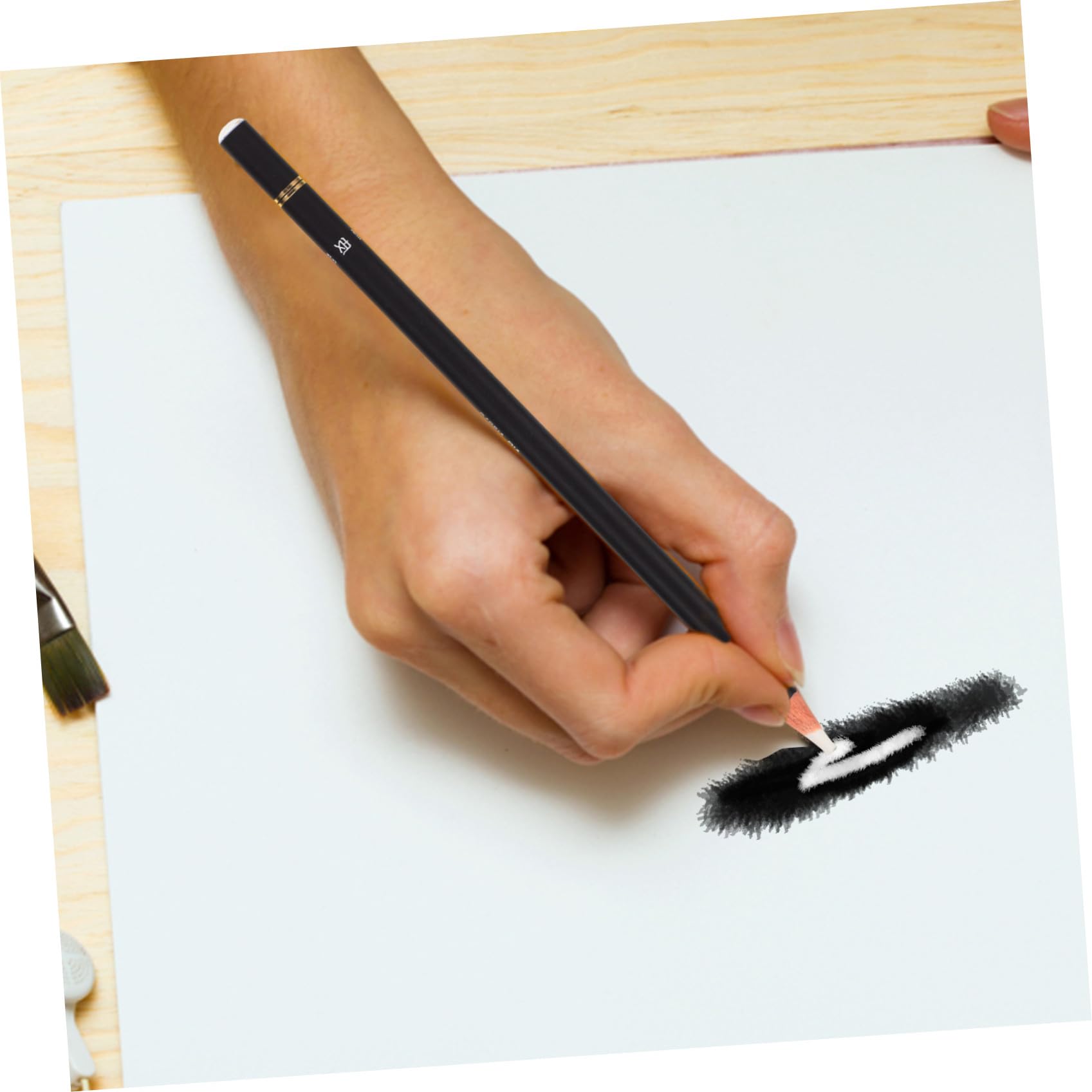Tofficu 18stücke Eraser Pencil Mit Künstler Radiergummi Für Zeichnungen Für Schule Und Studium Leicht Und Praktisch Für Künstler Und Schüler