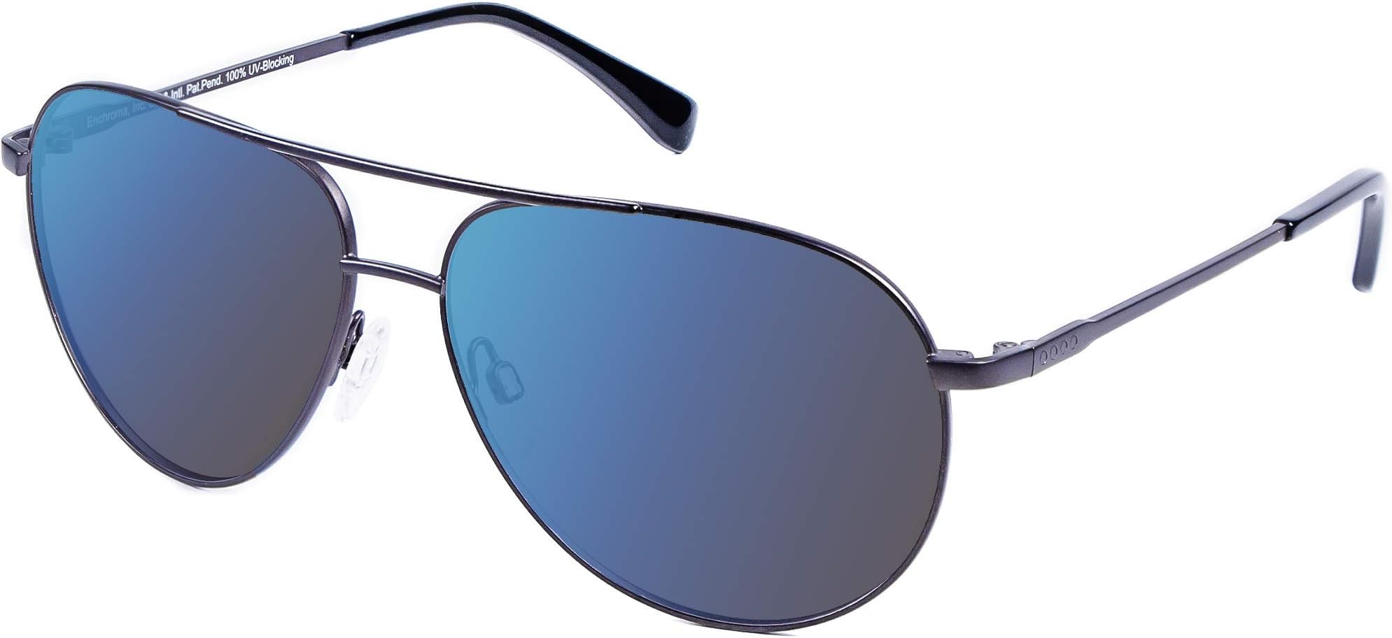 EnChroma Color Blind Glasses - Atlas Matte Brown - Outdoor Cx3 Sun - For Red-Green Color Blindness