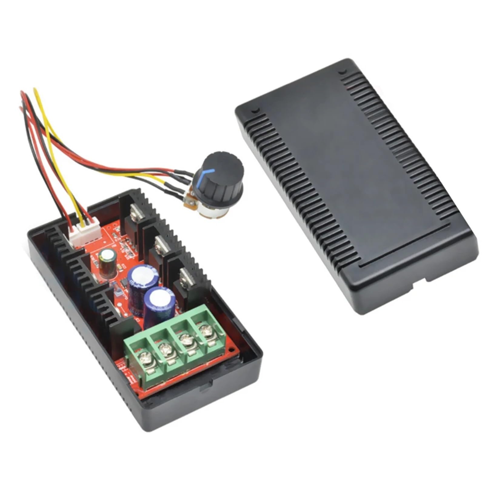 2000W 40A 9-50V ajustable PWM controlador de velocidad del motor regulador de velocidad del ventilador del coche