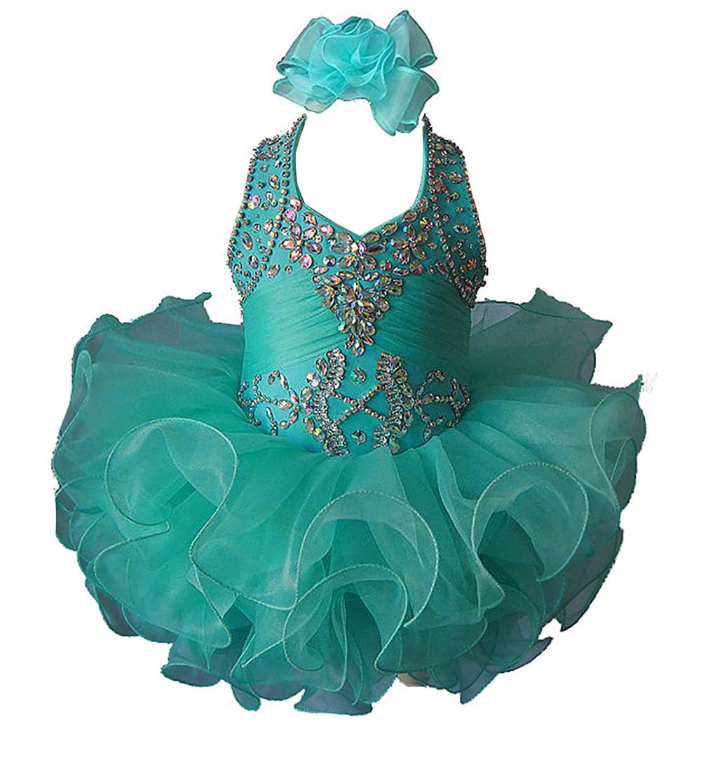 Jenniferwu Infant Toddler Baby Newborn Little Girl's Pageant Party Birthday Dress