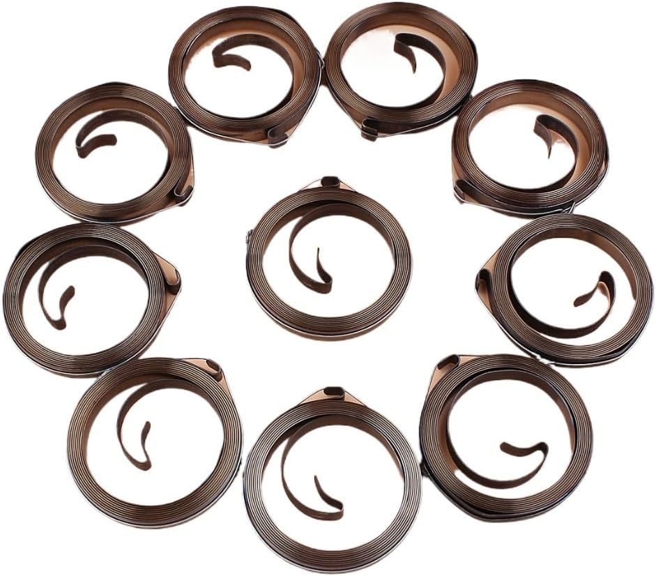 10Pcs/lot Rewind Pull Starter Spring for GX270 GX240 GX390 GX340 188F 4-Cycle Lawnmower Generator Parts 28442-ZE2-W01 Garden Parts