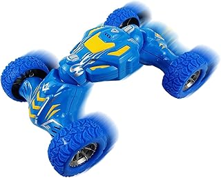 Pull Back Car Toy - 4WD Vehicle for Kids 3-6 Years (Blue)