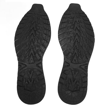 Shoe Bottom Full Sole, 12.7x4.5in Anti Slip Rubber Shoe Repair Sole Cuttable Bottom Repair Replacement for Work Boots Sneakers