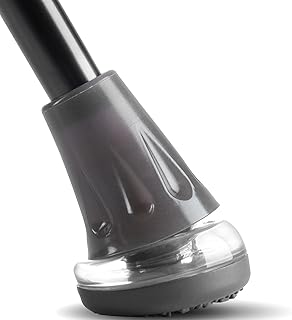 Healthbazaar Air Cushion Cane Tip (1 PC), 3/4'' Cane Tip for Black Red Blue Purple Canes & Crutches, 3/4 Inch Cane Tip Heavy Duty, Rubber Replacement Foot Pad, Walking Cane Tip and Crutch Tip