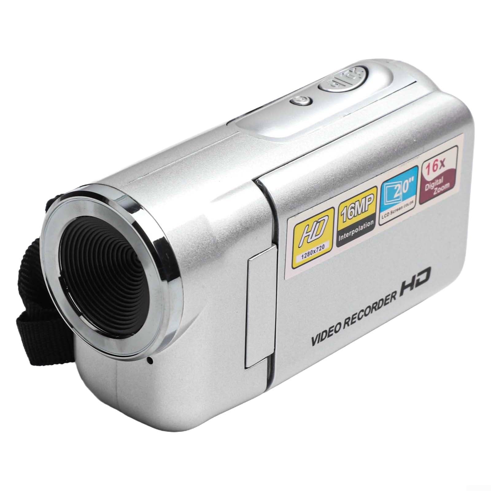 Cámara HD compacta de 16 MP, video 1080p y zoom digital 16X rojo 8