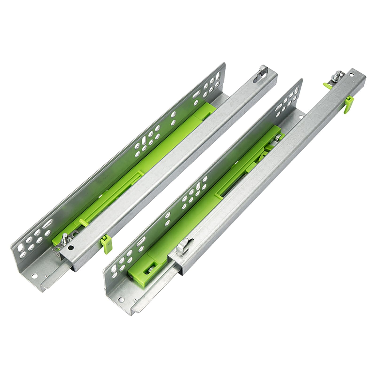 YCYHXJB Undermount Drawer Slides 1 Pair, Full Extension Soft Close Concealed Drawer Runners, Come With Mounting Screws(40CM/16IN)