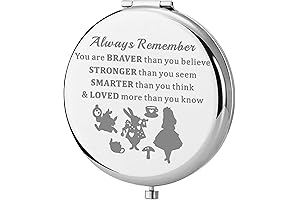 Loungefly Alice in Wonderland 'Always Remember' Pocket Mirror
