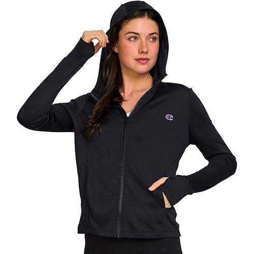 Champion Sun Hoodie for Women – SPF 50+ UV Protection Long Sleeve Sun Shirt Lightweight Rash Guard Outdoor Hiking Active