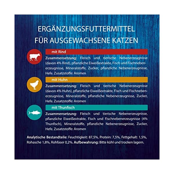 FELIX Soup, Suppe für Katzen mit zarten Stückchen, Sorten-Mix, 8er Pack (8 x 6 Beutel à 48g) – Bild 6