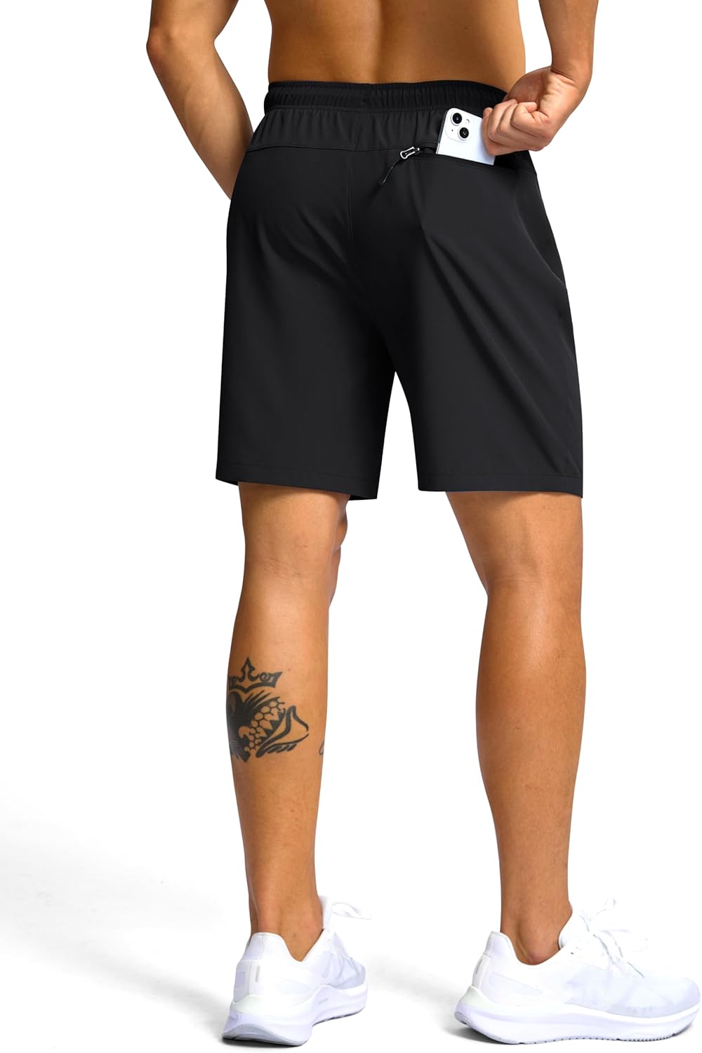 G Gradual Men's Hiking Shorts 7"/9" Lightweight Athletic Shorts for Men Quick Dry Stretch Casual Shorts with 3 Zipper Pockets - Image 2