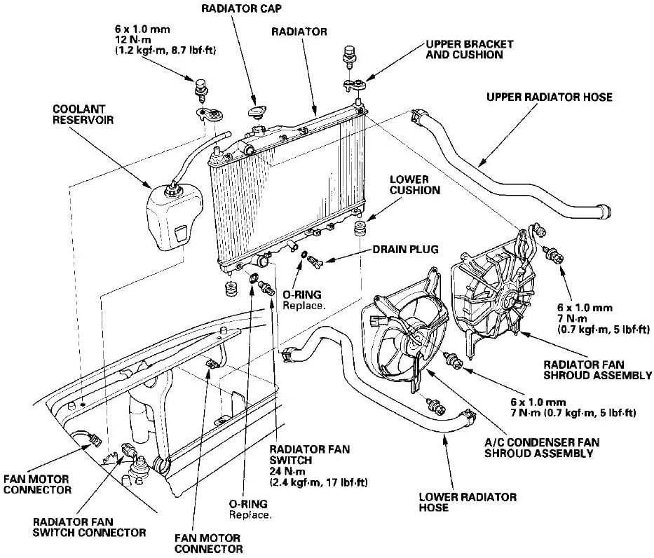 Miniatura 9 de RadySpeed Radiador de aluminio de 4 filas para Jeep Cherokee XJ Comanche 2.5L L4 4.0 L6 1991-2001