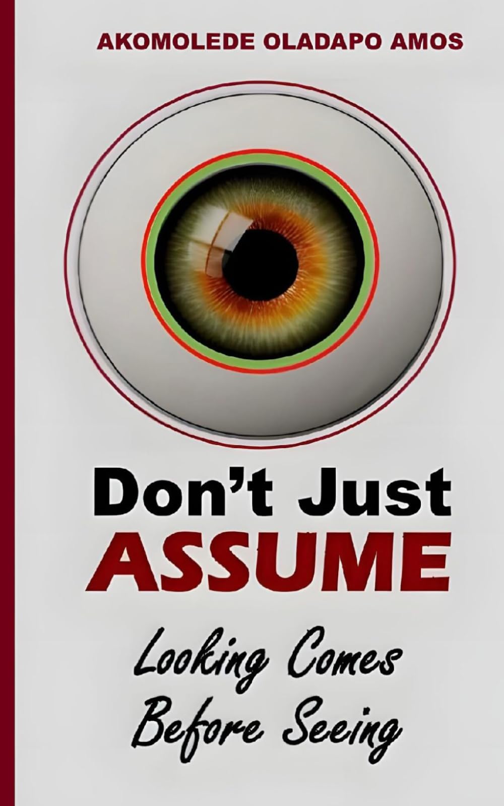 DON'T JUST ASSUME: Looking Comes Before Seeing