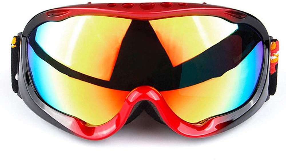 H005 Ski Goggles, Spherical Anti-Fog UV400 Snow Goggles, Wide View TPU Frame for Skiing & Snowboarding, B2B OEM Supported