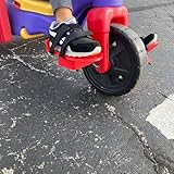 Adaptive Pedal Attachment for Toddler Tricycle - Adjustable Foot Support Straps, Easy Install & Remove, Works with Optional Pedal Spacers, Secure Fit