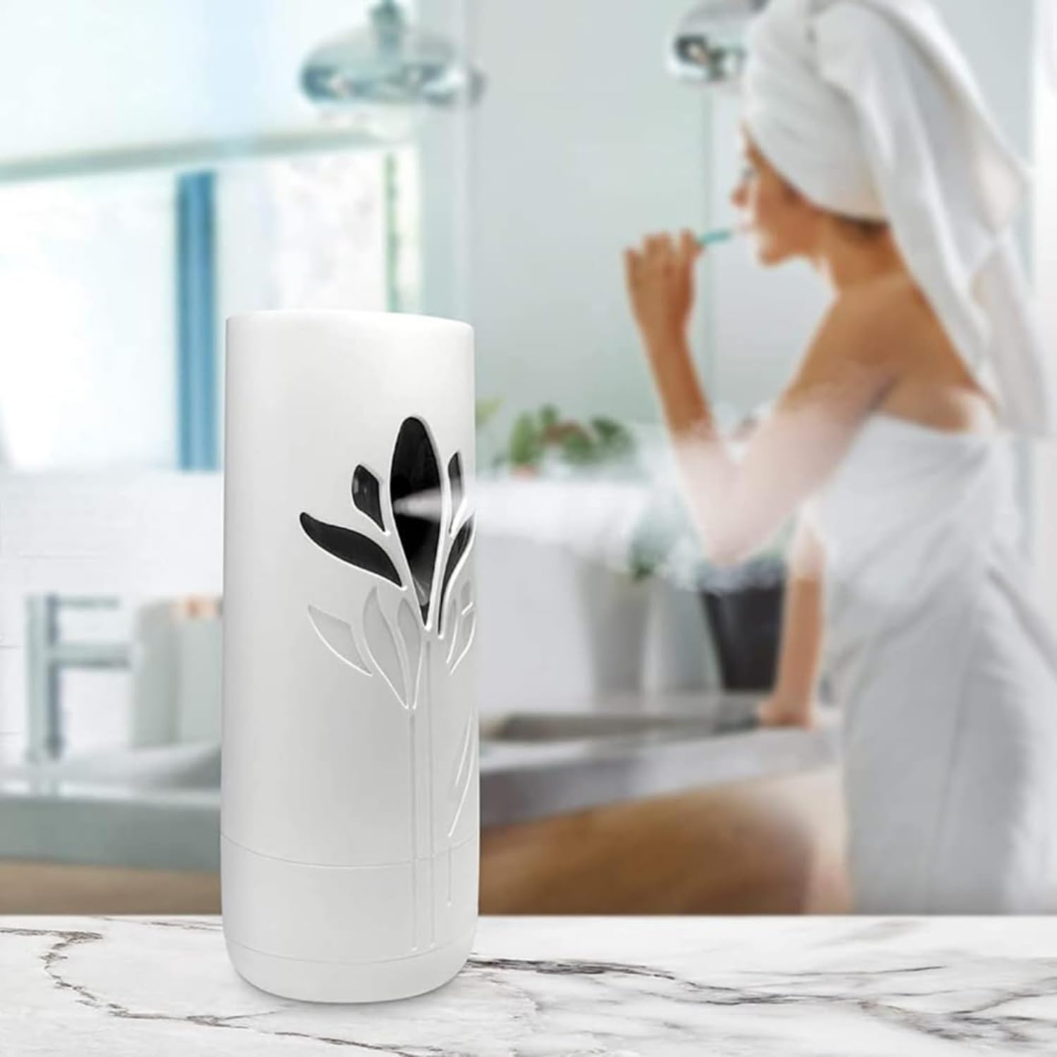 Air Wick 250 ml - Rose & Saffron, Freshmatic Automatic Air Freshener Refill | 2600 Sprays Guaranteed | Automatic Room Freshener, Bathroom Freshener and Room Spray (Pack of 4) - Image 8 thumbnail