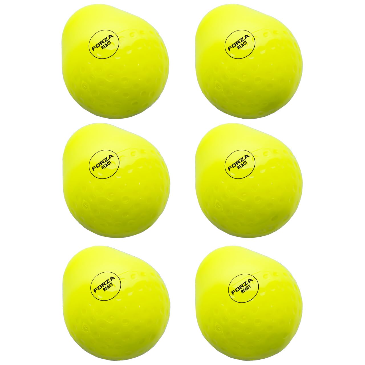 Balle de hockey sur gazon FORZA React anti-rebond incontrôlable pour progresser vite