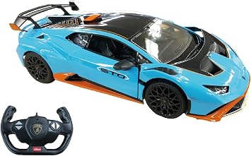 Happinet 1/14 R/C Lamborghini Huracan STO Toy Car, Recommended Age 6 Years and Up