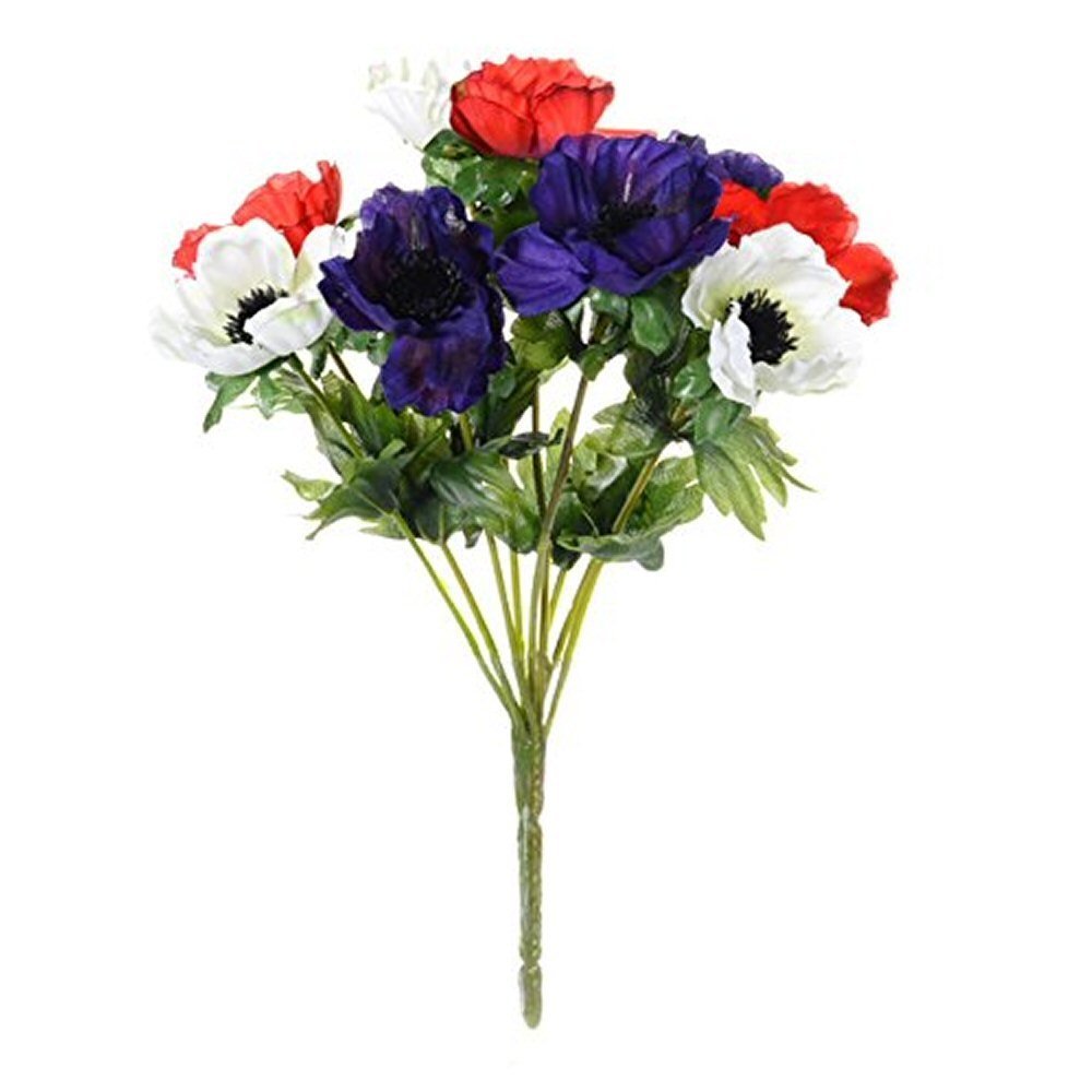 Cb Imports Purple 27 Cm Artificial Anemone Bush,