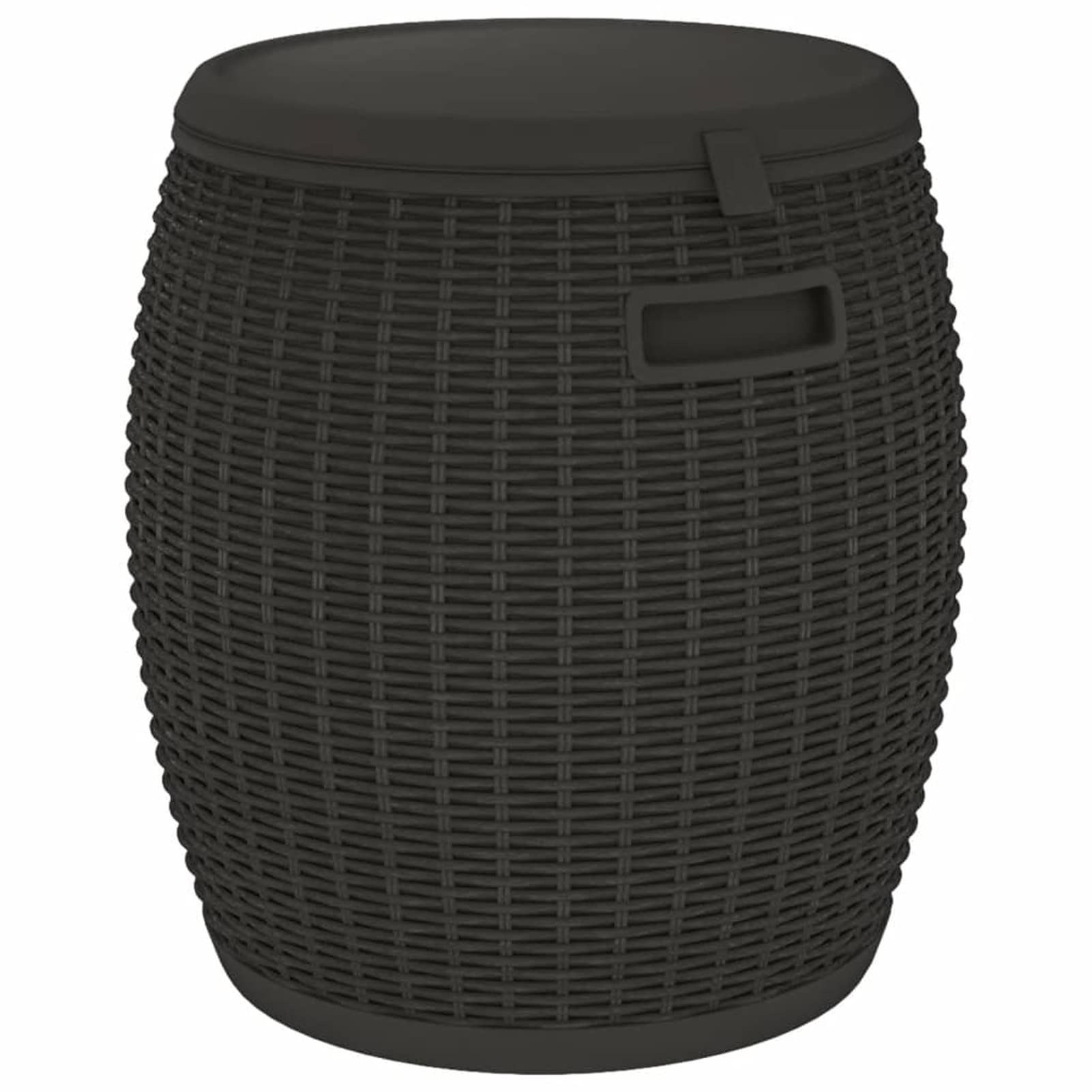 Gecheer Scatola di immagazzinaggio da giardino 4 in 1, in polipropilene, per esterni, organizer per attrezzi da giardino, cassapanca per balcone, piscina e terrazza