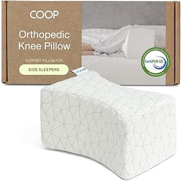 Coop Home Goods Leg Support & Knee Pillow for Side Sleeper