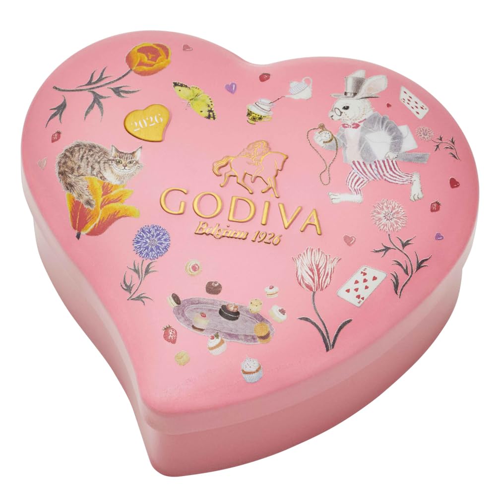 Amazon.co.jp: GODIVA Valentine's Alice Tea Party G Cube