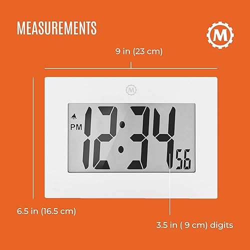 Miniatura 8 de Marathon cl030064p Reloj de dígitos Digital Frame grande