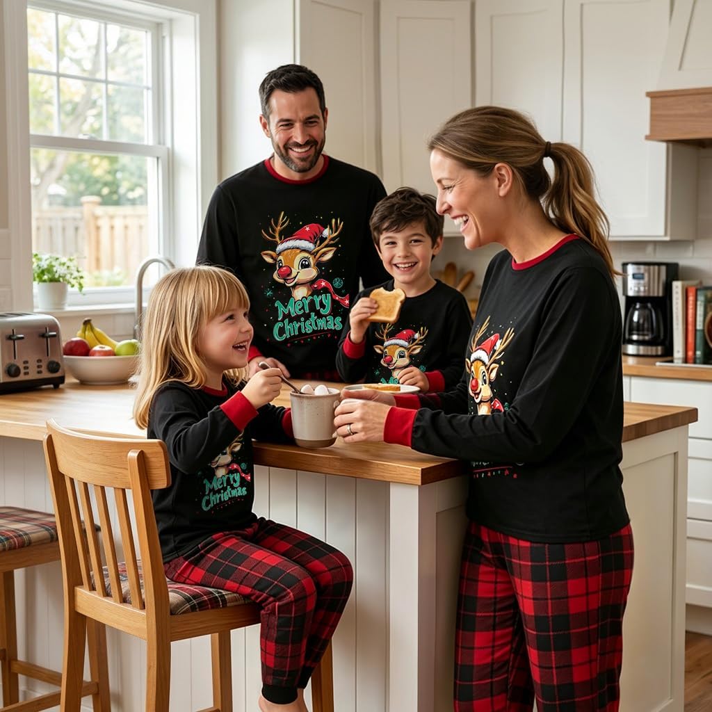Matching Christmas Pajamas for Family Xmas Pjs
