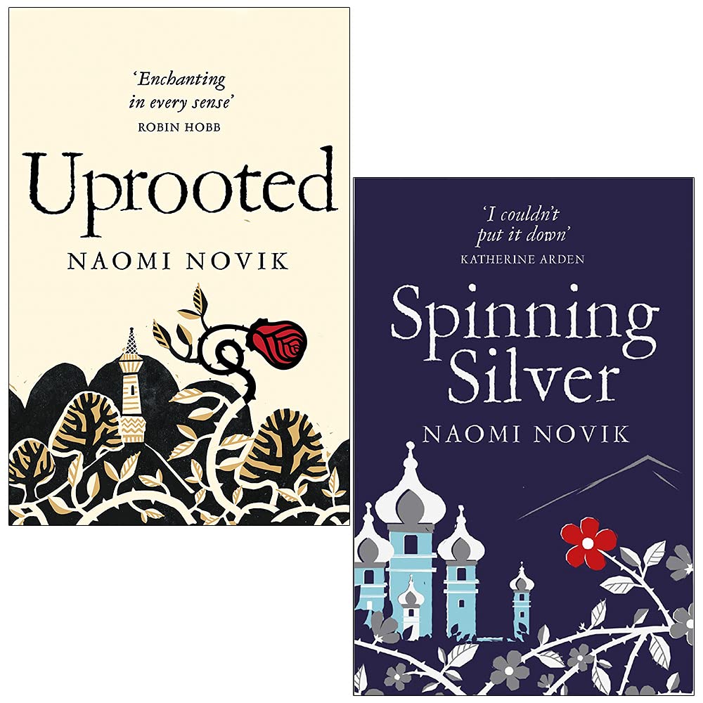 Naomi Novik 2 Books Collection Set (Uprooted & Spinning Silver)