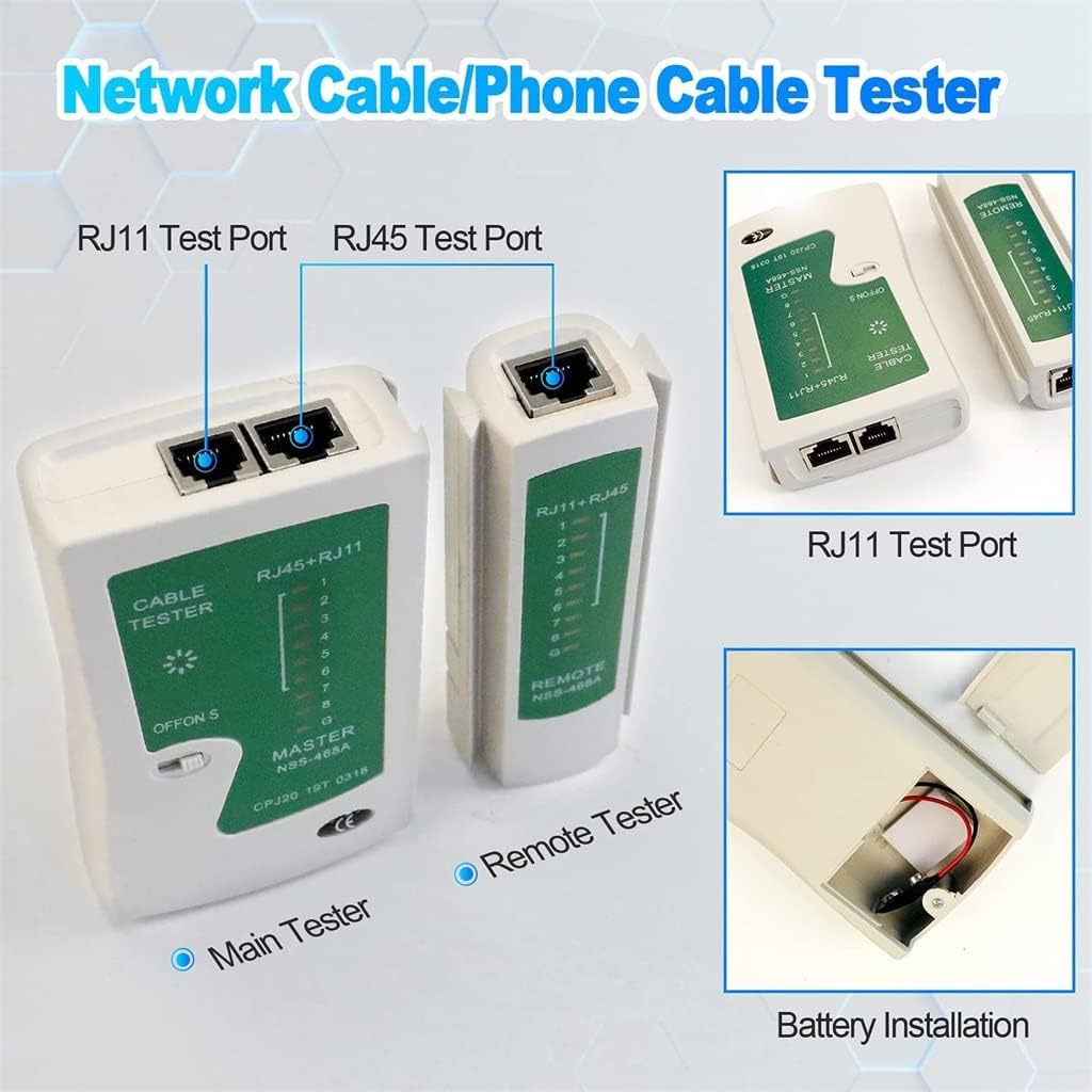 Pcs/Set Network Repair Tools Tester Crimping Pliers Profesional Cable Tracker And Crimper Clamp Kit