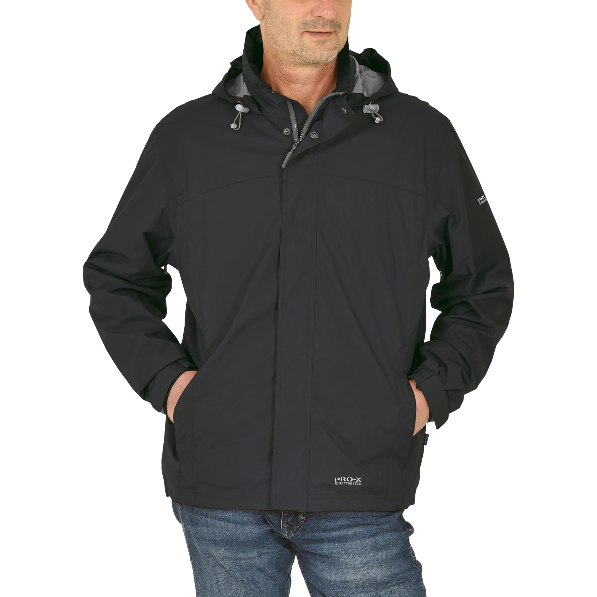 PRO-X elements Herren Jacke Meran – Schwarz, Größe XL