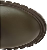 Vista 5 de The Drop Botas de combate con plataforma con cordones Koi para mujer