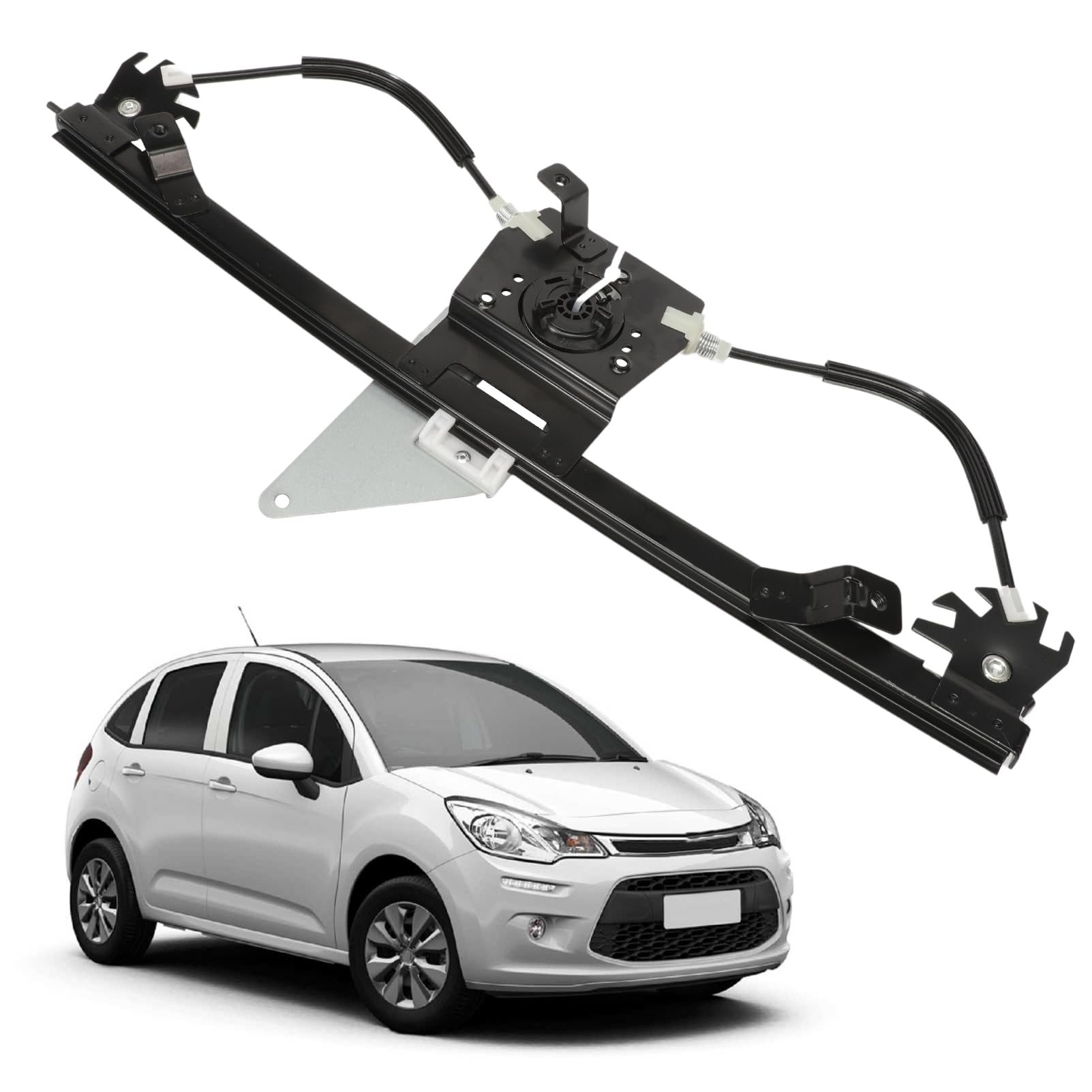 Mecanismo Elevalunas Eléctrico Elevalunas Eléctrico 9221FQ Compatible C3 II Elevalunas Eléctrico Delantero Izquierdo (conductor) 350103110300