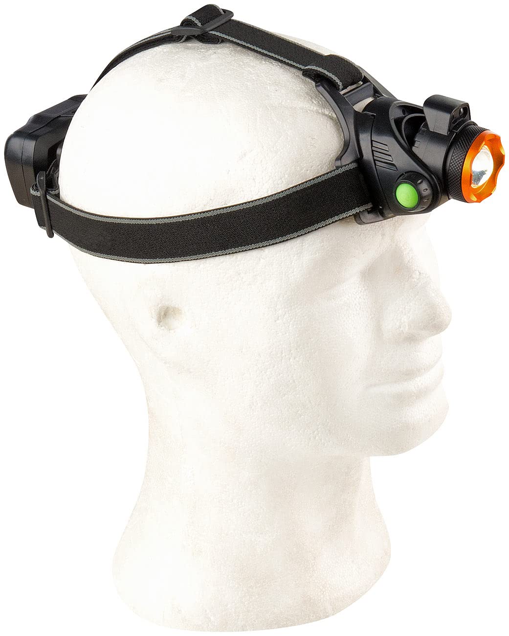 Outdoor Stirnlampe: 4er-Set Akku-Stirnlampen, Gesten-Steuerung, Cree-T6-LED, 580 Lumen (Ergonomische Stirnlampe, superhelle, Band)