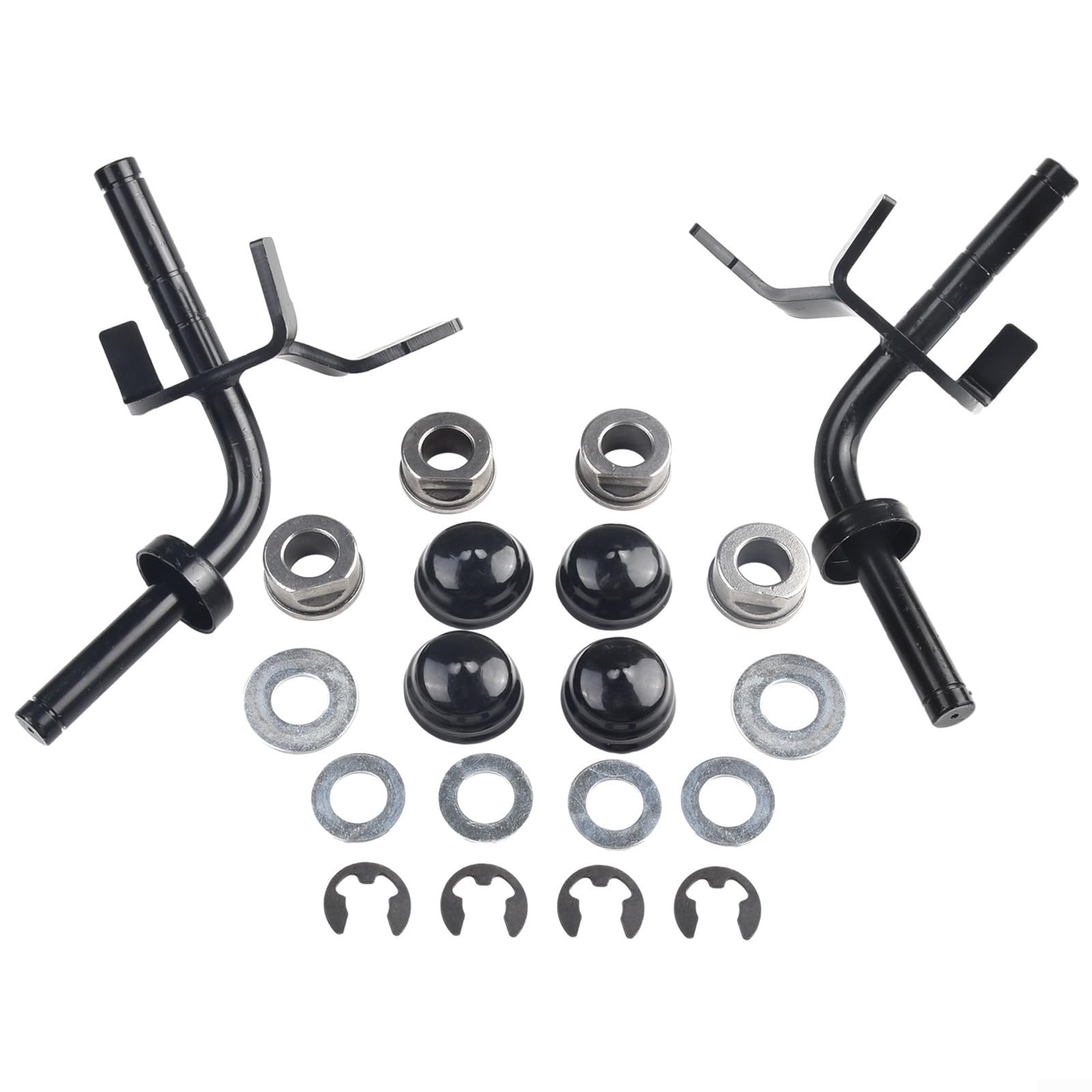 Kit Eje para dirección Delantera Metal para Cortacésped Repuesto